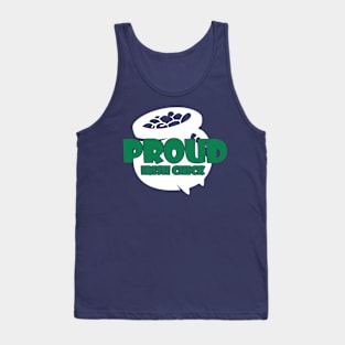 Proud Irish chick (white) Tank Top